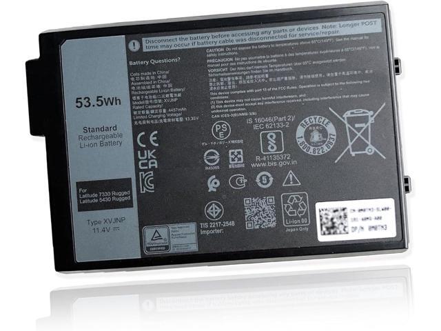 53.5Wh XVJNP 0M0TN3 Laptop Battery Replacement for Dell Latitude 5430 7330 Rugged Latitude Series P148G P148G001 P149G P149G001 6JRCP 06JRCP M0TN3...