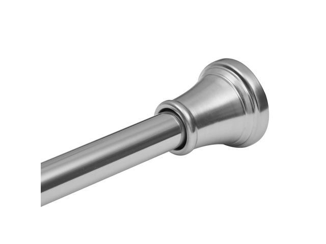 Utopia Alley Adjustable 72-Inch Rust-Proof Aluminum Shower Curtain Tension Rod, No Drill Installation - Extendable, Ideal for Bathroom,...