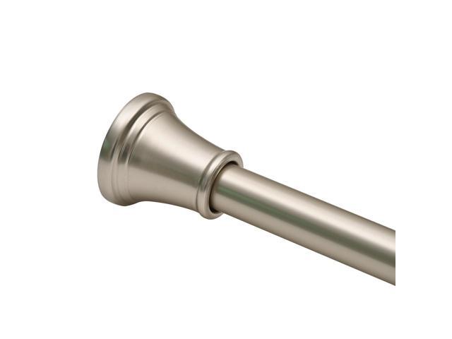 Utopia Alley Adjustable 72-Inch Rust-Proof Aluminum Shower Curtain Tension Rod, No Drill Installation - Extendable, Ideal for Bathroom,...