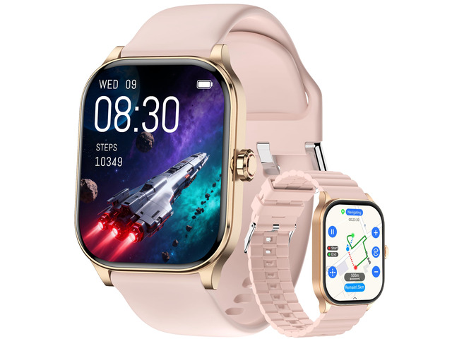 Smart Watch for Women Men, GPS Smartwatches with Heart Rate/SpO2/Sleep/Stress Monitor, 100+ Sports Fitness Watches, IP68 Waterproof Activity...
