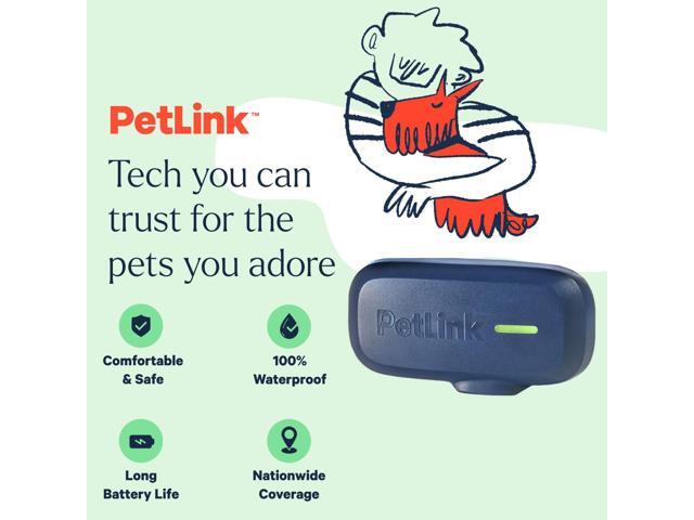 GPS Dog Tracker - Real-time Pet Tracker Collar - Waterproof Dog GPS Tracker with Virtual Fence