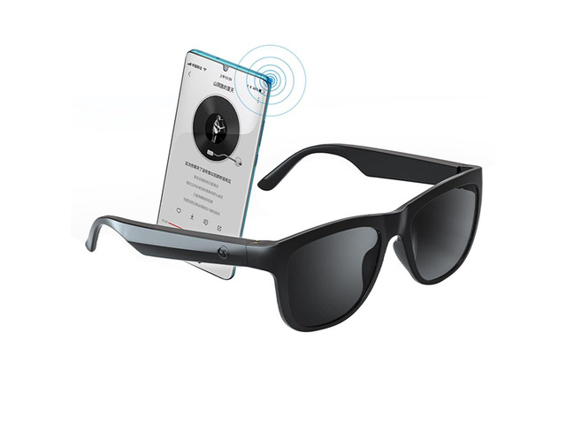 GS01 Smart Bluetooth Sunglasses, Audio Sunglasses With Speaker, UV400 Polarized lens, Open Ear Music, Touch Control