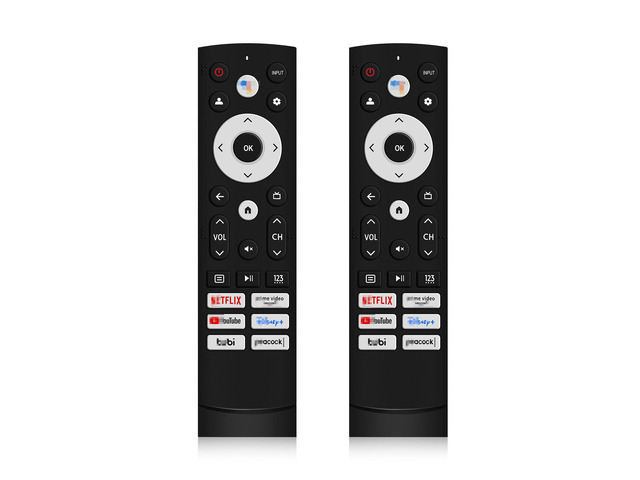 2 PC Replacement Remote Control for Hisense Smart Google TV Series,for UHD 4K ULED Google TVs,for Mini-LED ULED 4K TV SeriesNo Voice