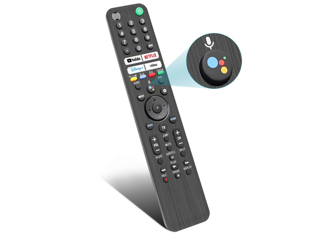 Replacement for Sony TV Remote, for All 2019-2026 Sony Remote Control for Bravia Smart TV with Voice Control. for Bravia XR/XBR/KD/K Series...