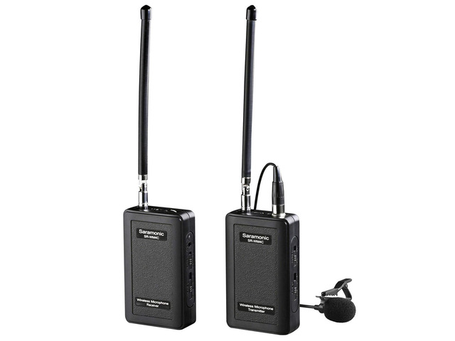 SR-WM4C Wireless Lavalier Microphone System for Canon 6D 600D 5D2 5D3 Nikon D800 Sony DV DSLR Camcorders