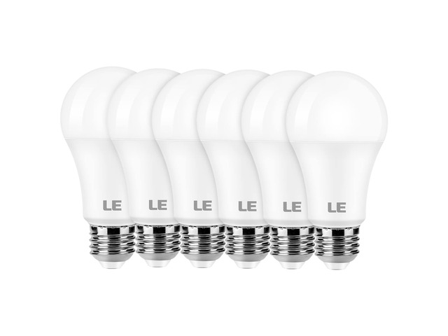 A19 E26 Non-Dim LED Light Bulbs 14W 1500 Lumens Daylight White 6 Pack 100W equivalent,High Brightness,Long lifespan,80...