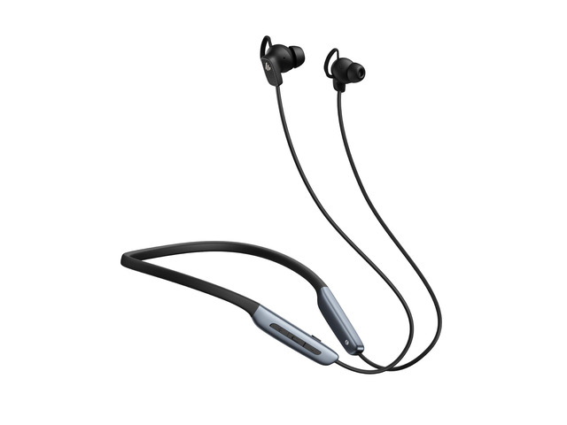 W280NB Pro Neckband Bluetooth Wireless Headphones, IP55, Black 45dB Hybrid Active Noise Cancellation, Hi-Res Audio with LDAC, Bluetooth 5.4...