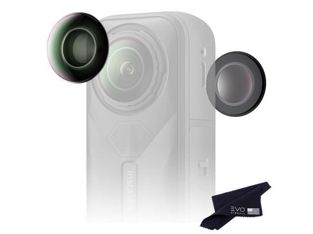 X4 Air Replacement Lens Complete Kit with 2Ã— Official Replaceable Lenses for Insta360 X4 Air, Plus Tools to Replace and Clean The Lens