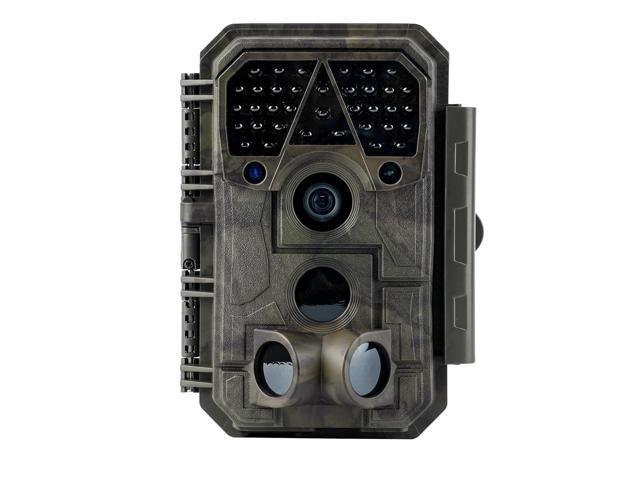 P70 (Non-Cellular,Non-WiFi) Trail Camera, 64MP 1296p, Game Cameras with No-Glow IR Night Vision, Motion Activated, Waterproof for Wildlife Deer...