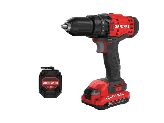 V20 Cordless Drill/Driver Kit, 1/2 inch, Battery and Charger Included (CMCD700C1)