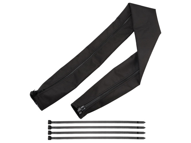 48 Inch Zippered Rigging Sleeve, Heavy Duty 600D Waterproof Marine Cable Jacket, Trolling Motor Cable Sleeve for Bundling Control Cables Fuel Lines...