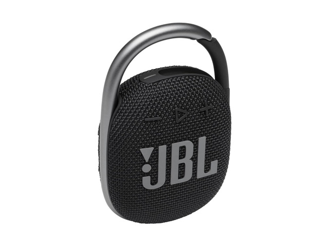 Clip 4 - Portable Mini Bluetooth Speaker, big audio and punchy bass, integrated carabiner, IP67 waterproof and dustproof, 10 hours of playtime,...
