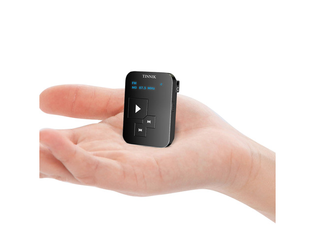 AM FM SW Mini Radio: Weight 27 Grams, Watch Size, Rechargeable USB, Personal Pocket Radio, OLED Screen, Clip, Button Lock, Digital Tuning, Timer,...