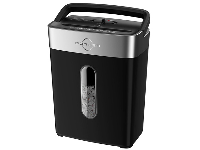 Shredder for Home Office, 4 Gallons 8-Sheet Cross Cut Credit Card Shredder, Small Paper Shredder for Home Use, High Security Level P-4, ETL...
