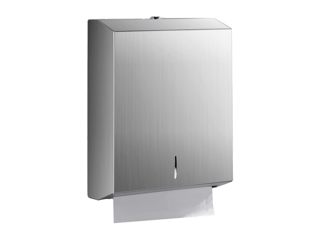 Paper Towel Dispenser Wall Mount - Multifold Trifold Paper Towel Dispensers, Large Capacity Stainless Steel Tissue Holder, Suitable for Bathrooms...