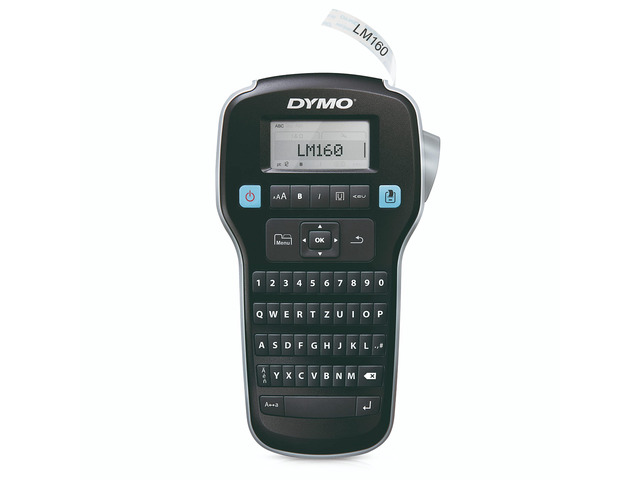 Label Maker LabelManager 160 Portable Label Maker, Easy-to-Use, One-Touch Smart Keys, QWERTY Keyboard, Large Display, for Home & Office...