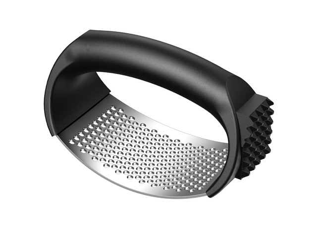 Press,Stainless Steel Garlic Mincer Crusher,Easy to Use and Clean,Ergonomic Handle,Easy Kitchen Gadget for Effortless Smashing,Kitchen...