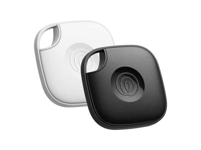 Tile - Bluetooth Tracker, Keys Finder and Item Locator for Keys, Bags and More. Phone Finder. Both iOS and Android Compatible. 2-Pack (Black/White)