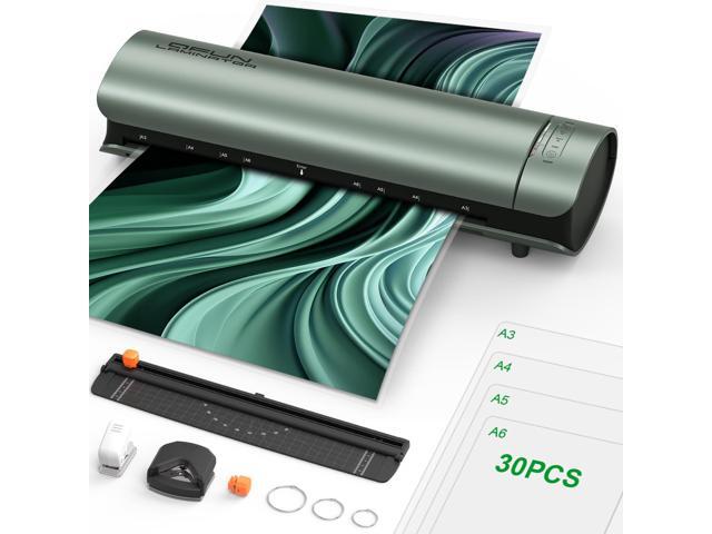 Laminator Machine 11x17 Cold Thermal Laminator13 inch Laminating Machine 60s Warm-up with 30 Laminate Sheets9 in 1 Desktop A3 Lamination Machine.