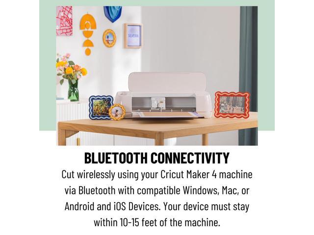 Cricut Maker 4 Cutting Machine with Vinyl Rolls and Mixed Materials Bundle