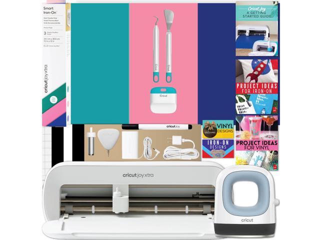 Cricut Joy Xtra and EasyPress Mini with Iron-on Vinyl Sample Pack Bundle