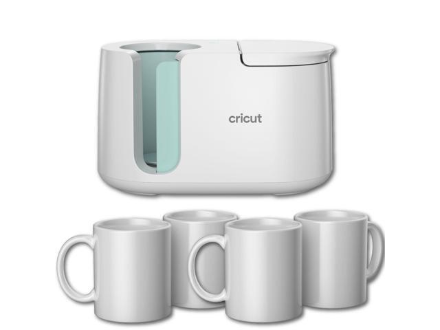 Cricut Mug Press Heat Press Machine with 4 Mug Blanks Bundle