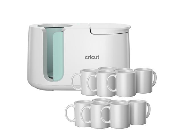 Cricut Mug Press Heat Press Machine with 12 Mug Blanks Bundle