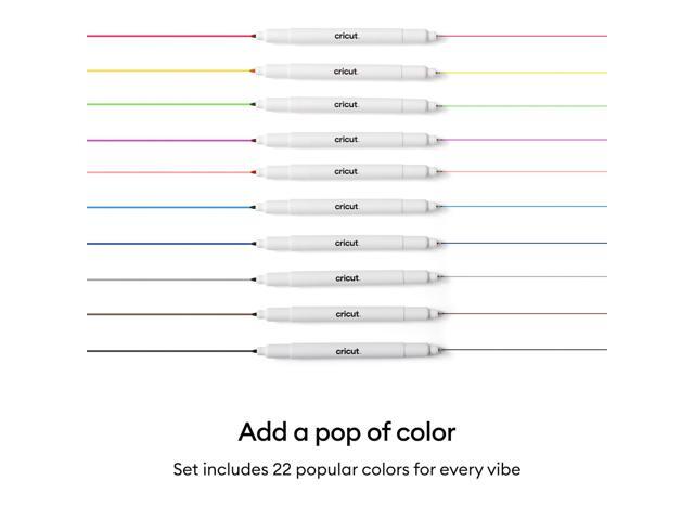 Cricut Joy Dual-Sided Markers, Ultimate Set - 22 Count - For use with Joy & Joy Xtra Machines
