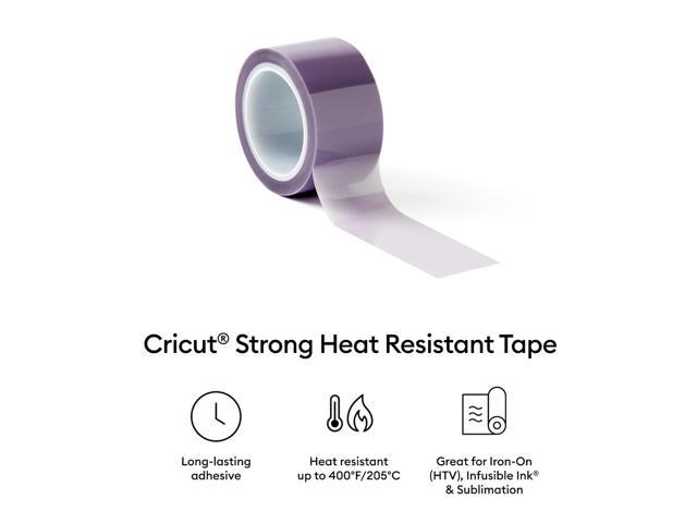 Cricut Strong Heat Resistant Tape - 1 in x 33 ft, 3 Count, Purple