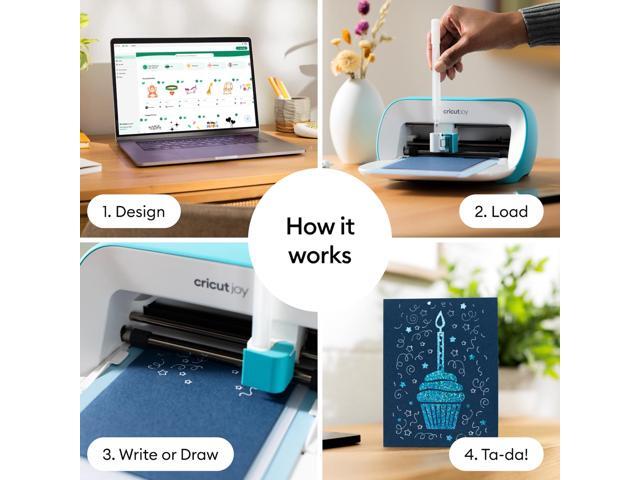 Cricut Acrylic Gel Pens Set, 1.0 mm, 4 Count - For use with Joy & Joy Xtra Machines