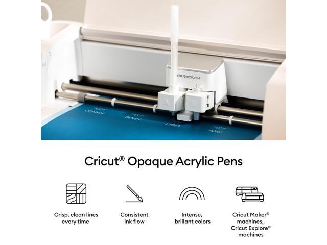 Cricut Acrylic Gel Pens Set, 1.0 mm, 6 Count - For use with Maker, Explore, & Venture Machines