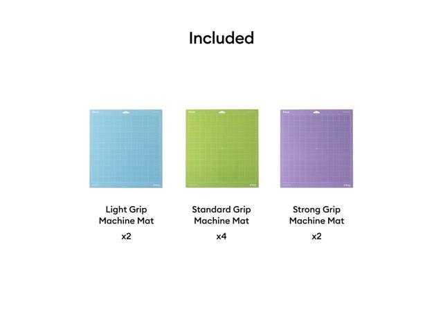 Cricut Machine Mat Variety Pack - 12 in x 12 in (8 ct)