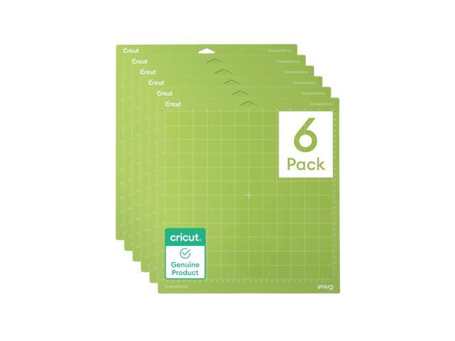 Cricut Standard Grip Adhesive Machine Cutting Mats - 12 in x 12 in, 6 Count