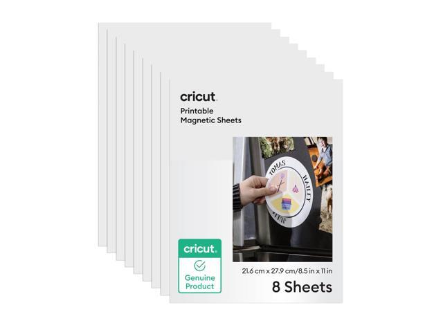 Cricut Printable Magnet Sheets - 8.5 in x 11 in (8 ct)