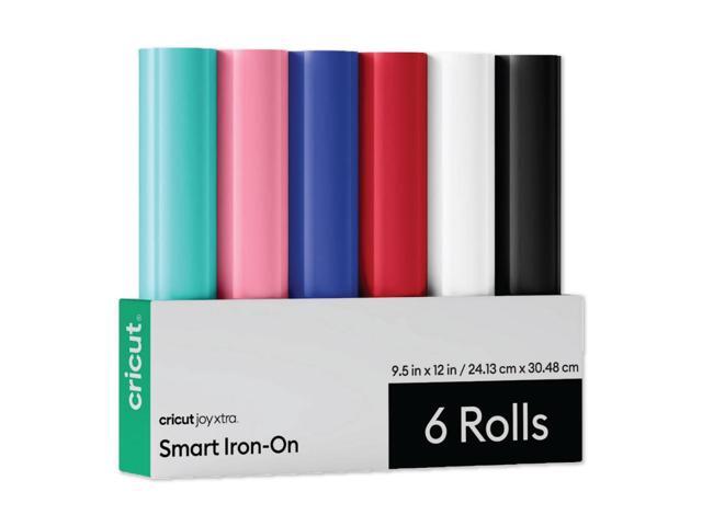 Cricut Joy Xtra Smart Iron-On Matless Heat Transfer Vinyl, Twilight Sampler - 9.5 in x 12 in (6 ct), Assorted