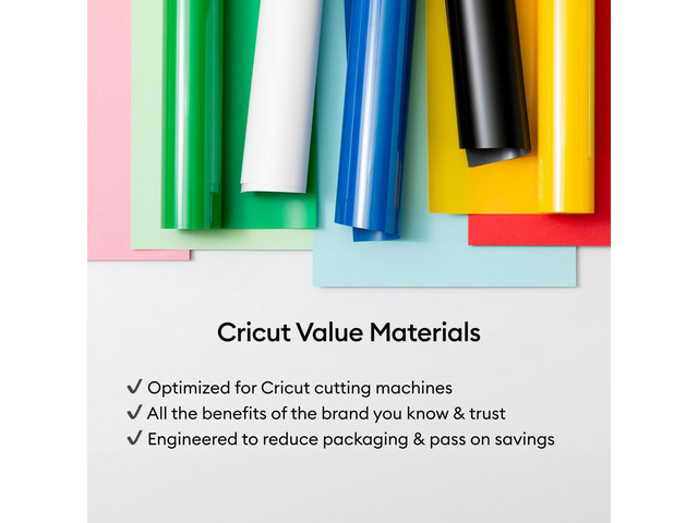 Cricut Value Vinyl (12 in x 10 ft), Mint