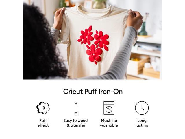 Cricut Puff Iron-On, Classics Sampler - 12 in x 12 in (6 ct)
