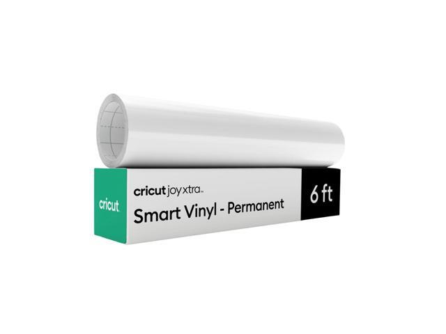 Cricut Joy Xtra Smart Vinyl Matless Permanent Vinyl (9.5 in x 6 ft), White