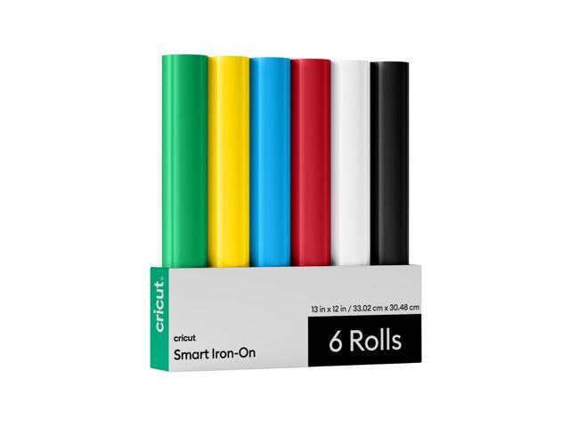 Cricut Smart Iron-On Matless Heat Transfer Vinyl, Nature Sampler - 13 in x 12 in (6 ct), Assorted