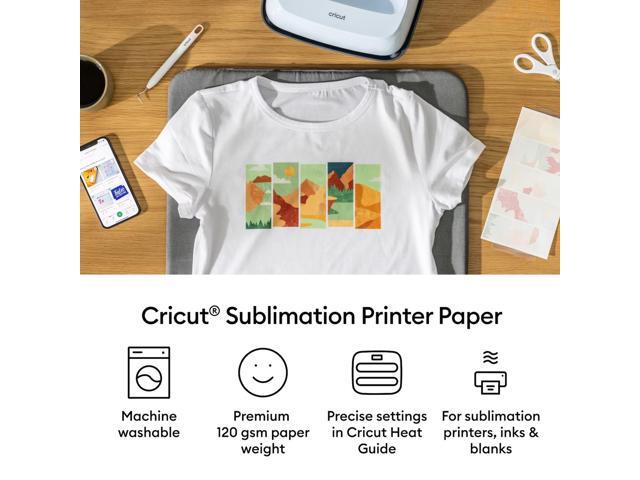 Cricut Sublimation Printer Paper - 8.5 in x 11 in, 100 Count