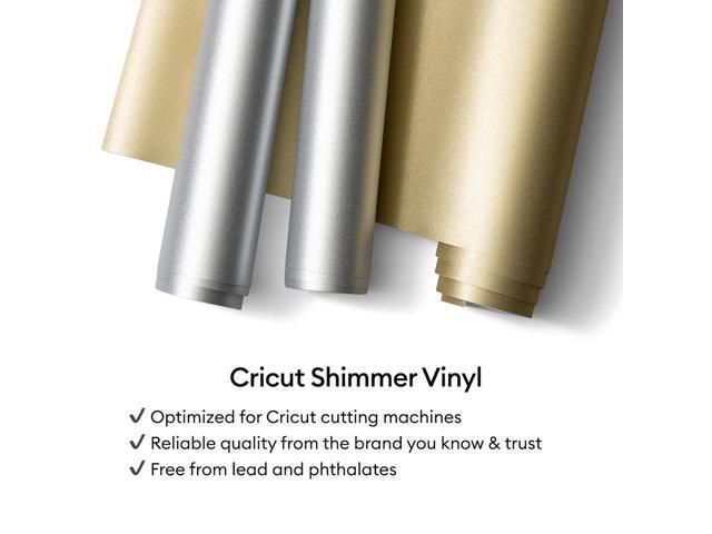 Cricut Shimmer Vinyl Permanent, Party Sampler - 12 in x 12 in Sheets (10 ct)