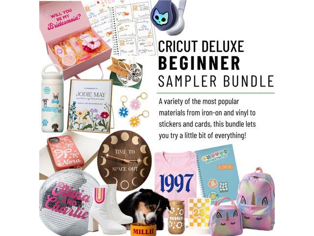 Cricut Deluxe All-in-One Materials & Accessories Bundle for Cricut Explore Air & Maker