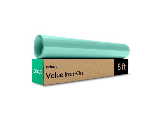 Cricut Mint Value Heat Transfer Vinyl Roll, 12 in x 5 ft, 1 Count