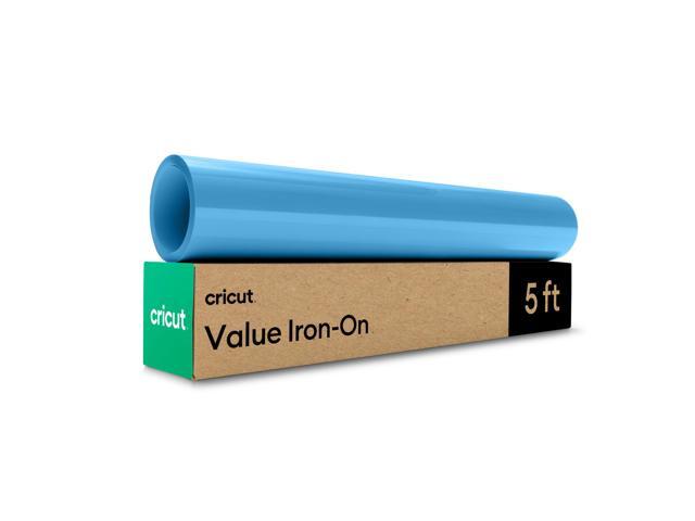 Cricut Sky Blue Value Heat Transfer Vinyl Roll, 12 in x 5 ft, 1 Count