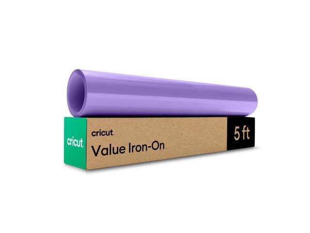 Cricut Lilac Value Heat Transfer Vinyl Roll, 12 in x 5 ft, 1 Count