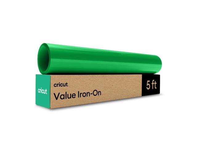 Cricut Value Iron-On Vinyl Roll, 12 in x 5 ft, Green