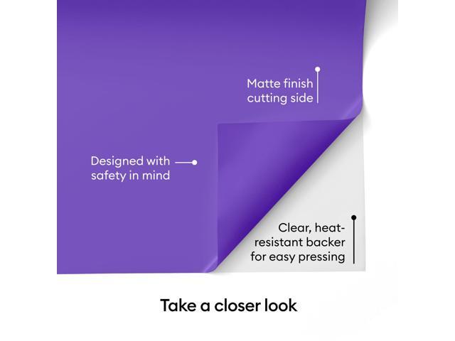 Cricut Value Iron-On Vinyl Roll, 12 in x 5 ft, Purple