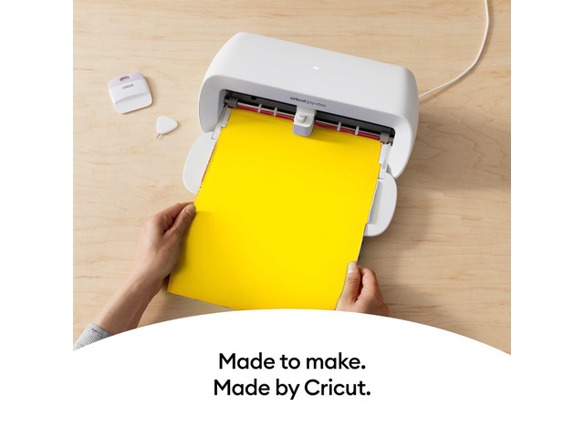 Cricut Joy Xtra Smart Vinyl Matless Permanent Vinyl (9.5 in x 6 ft), Maize Yellow