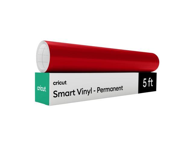 Cricut Smart Vinyl Matless Permanent Vinyl (13 in x 5 ft), Red