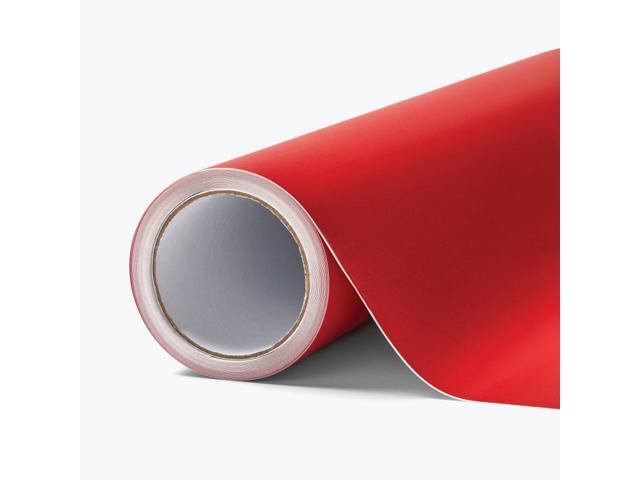 Cricut Smart Vinyl Matless Permanent Vinyl (13 in x 5 ft), Red